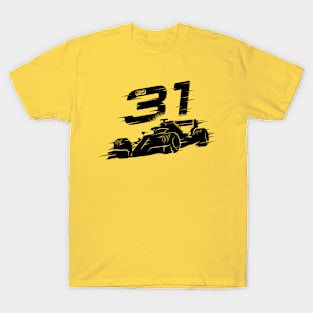 We Race On! 31 [Black] T-Shirt